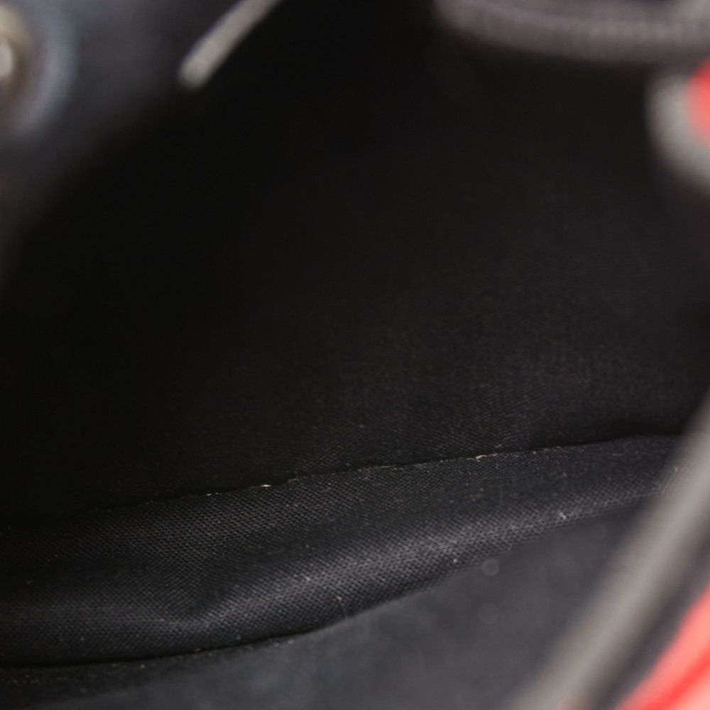 BALENCIAGA Black/Red Nylon Explorer Pouch Crossbody Bag - Picture 7 of 8